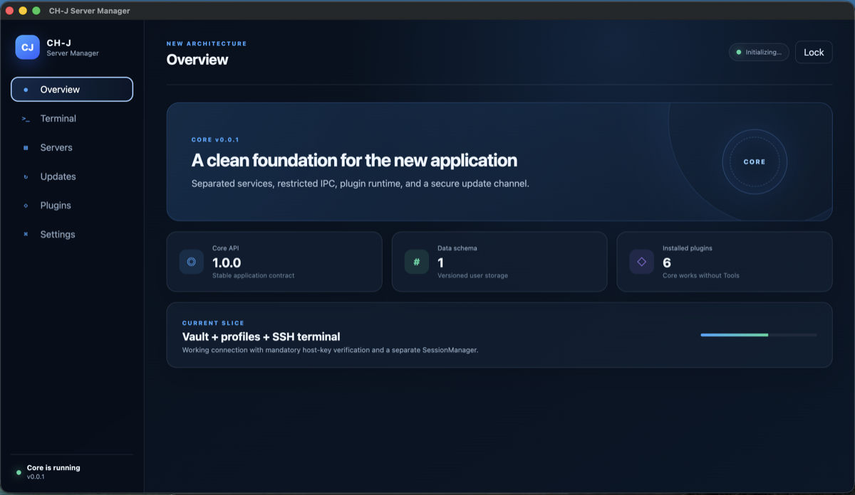 Application overview