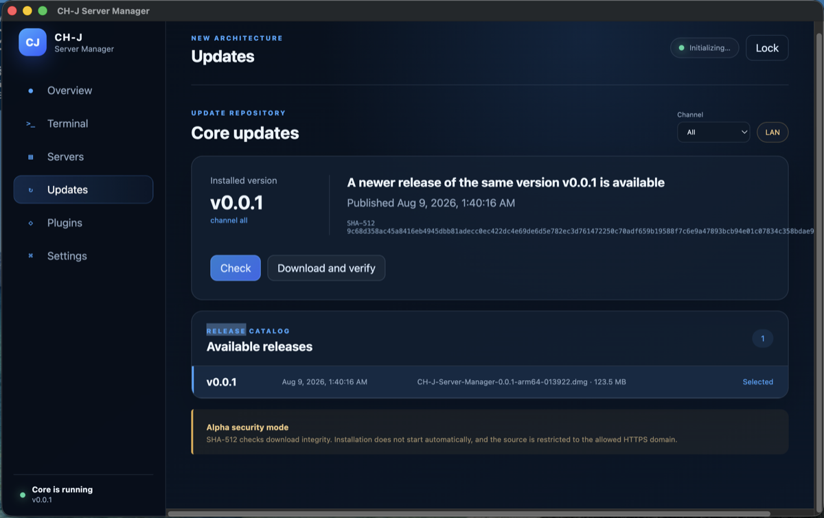 Application updates